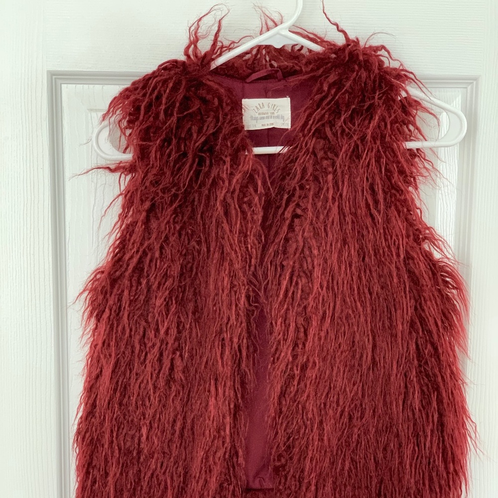 Zara girls faux fur vest | Girls 7/8 - Picture 1 of 4